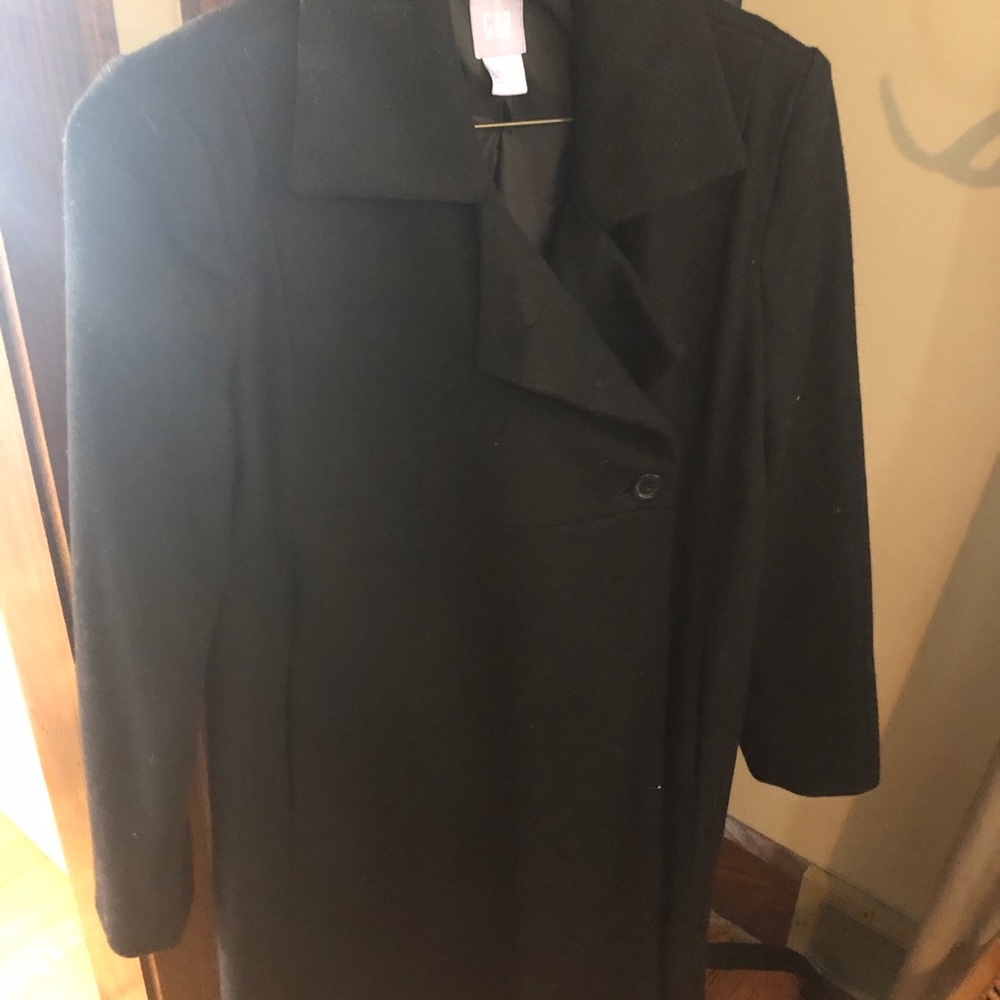 GAP Maternity Wool Trench Coat